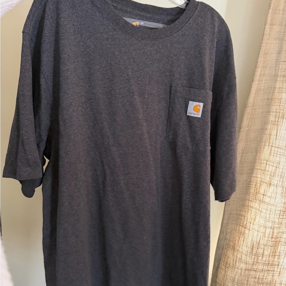 Carhartt Men's Charcoal Short Sleeve Tee